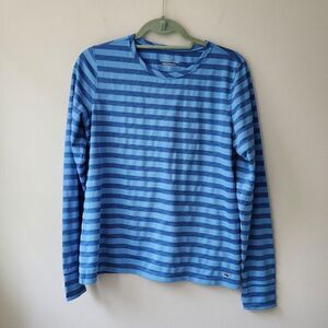 Vineyard Vines Long Sleeve Performance Shirt | Size small | Blue stripe